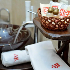 Отель Momini Dvori Boutique Hotel Болгария, Банско - отзывы, цены и фото номеров - забронировать отель Momini Dvori Boutique Hotel онлайн ванная