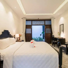 Отель Hoi An Ancient House Resort And Spa 4* Улучшенный номер с различными типами кроватей фото 3