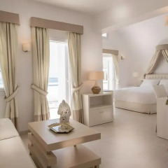Отель Santorini Secret Suites & Spa 5* Вилла Junior с различными типами кроватей фото 4