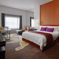 Отель Crowne Plaza Lumpini Park Бангкок комната для гостей фото 5