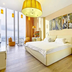 Апартаменты Sky Apartments Rentals Service комната для гостей фото 8
