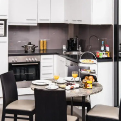 Adina Apartment Hotel Berlin CheckPoint Charlie 4* Стандартный номер с различными типами кроватей фото 4