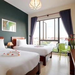 Green Apple Hotel 3* Улучшенный номер с 2 отдельными кроватями фото 10