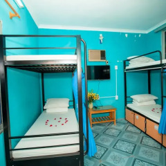 Halong Party Hostel Кровать в общем номере с двухъярусной кроватью фото 2