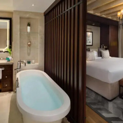 Отель Kempinski Mall Of The Emirates 5* Шале с различными типами кроватей фото 17