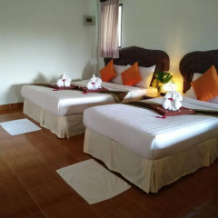 Отель Lanta Manda Resort 3* Улучшенное бунгало с различными типами кроватей фото 2
