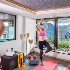 Отель Alpin & Relax Hotel das Gerstl Италия, Горнолыжный курорт Ортлер - отзывы, цены и фото номеров - забронировать отель Alpin & Relax Hotel das Gerstl онлайн фитнесс-зал фото 2