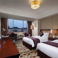 Jin Jiang West Capital International Hotel 3* Представительский номер с 2 отдельными кроватями