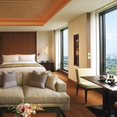 Отель The Peninsula Tokyo 5* Улучшенный номер с различными типами кроватей фото 13