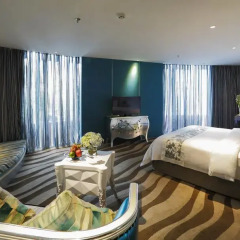 A&Em Corner Sai Gon Hotel 4* Люкс с различными типами кроватей фото 3