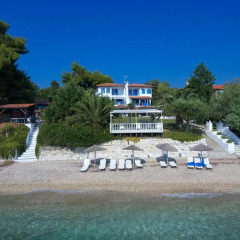 Отель Acrotel Athena Villa пляж