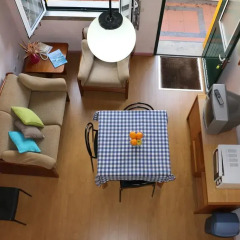 Отель Hospedaria Verdemar Апартаменты с различными типами кроватей фото 27