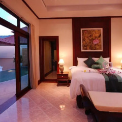 Отель Les Palmares Villas 4* Вилла разные типы кроватей фото 9