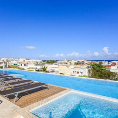 Отель Papaya 15 Apartments Мексика, Плая-дель-Кармен - отзывы, цены и фото номеров - забронировать отель Papaya 15 Apartments онлайн бассейн