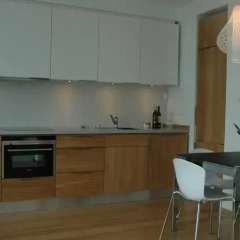 Отель Bryggen Panorama Suites Берген в номере