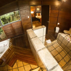 Отель Chachagua Rainforest Ecolodge 3* Стандартный номер с различными типами кроватей фото 10