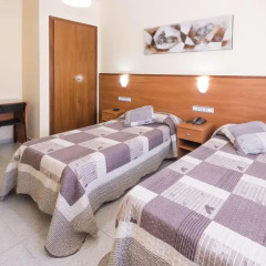 Отель Hostal Sans Стандартный номер с различными типами кроватей