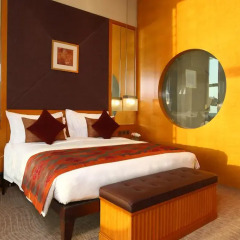 Al Raha Beach Hotel Villas 4* Улучшенный номер с различными типами кроватей фото 3