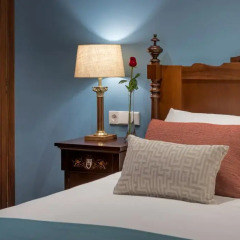 Отель Hesperia Mallorca Villamil 5* Улучшенный номер с двуспальной кроватью