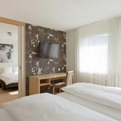 Hotel Alpenblick 3* Стандартный семейный номер с различными типами кроватей фото 3