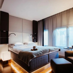 GLO Hotel Art 4* Стандартный номер с разными типами кроватей фото 6