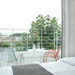 Отель The Mei Haus Hongdae 3* Студия с различными типами кроватей фото 8