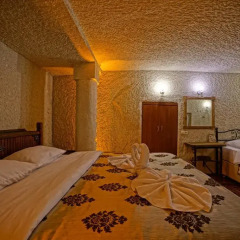Melek Cave Hotel 3* Стандартный номер с двуспальной кроватью фото 25