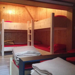 Отель Auberge au Petit Vélan Кровать в общем номере с двухъярусной кроватью фото 2