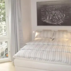 Апартаменты Business meets Düsseldorf Apartments Дюссельдорф комната для гостей фото 5