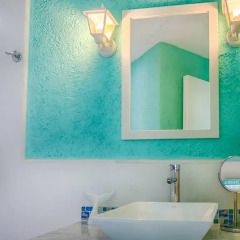 Отель Studio Suite At Marina Cabo Plaza Мексика, Золотая зона Марина - отзывы, цены и фото номеров - забронировать отель Studio Suite At Marina Cabo Plaza онлайн ванная