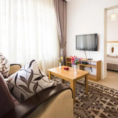 Апартаменты Feyza Apartments Студия Делюкс с различными типами кроватей фото 15