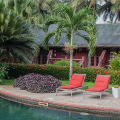 Отель Bom Bom Principe Island 4* Бунгало с различными типами кроватей фото 19