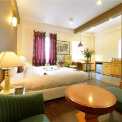 Golden Sun Villa Hotel 3* Номер Делюкс с различными типами кроватей фото 2