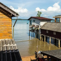 Отель Sweet Life Community Guesthouse Старая часть Ланты приотельная территория