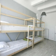 Хостел Bla Bla Hostel Rostov Кровать в мужском общем номере двухъярусные кровати фото 11