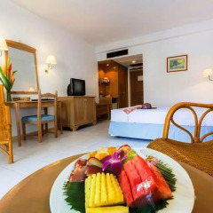 Отель Amora Beach Resort Phuket 4* Стандартный номер разные типы кроватей фото 5