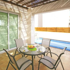 Отель Villa Efimia Кипр, Протарас - отзывы, цены и фото номеров - забронировать отель Villa Efimia онлайн балкон