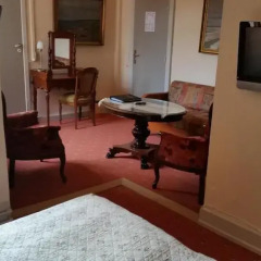 Hotel Postgaarden 3* Стандартный семейный номер с разными типами кроватей фото 5
