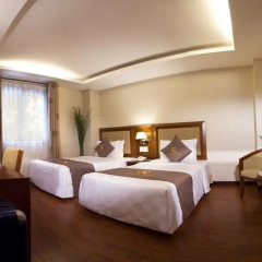 Aristo Saigon Hotel 4* Номер Делюкс с различными типами кроватей фото 2