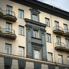 Отель Павелецкая АЭРО Москва вид на фасад