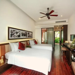 Отель Hoi An Beach Resort 4* Номер Делюкс с различными типами кроватей фото 10