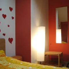Star Hostel Belgrade Стандартный номер с двуспальной кроватью (общая ванная комната) фото 6