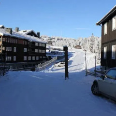 Отель Kvitfjell Alpinhytter парковка