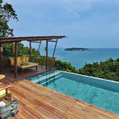 Отель Six Senses Samui Вилла с различными типами кроватей фото 14