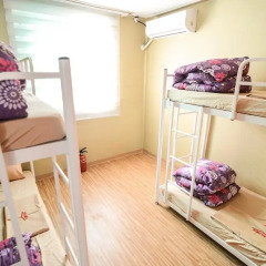 YaKorea Hostel Dongdaemun Кровать в общем номере с двухъярусной кроватью фото 2