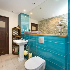 Отель Gdańskie Apartamenty - Apartament Gdańskie Poddasza ванная