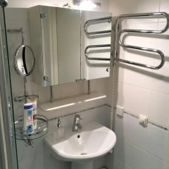 Отель Romeo Family Kaarli Apartment Эстония, Таллин - отзывы, цены и фото номеров - забронировать отель Romeo Family Kaarli Apartment онлайн ванная фото 2