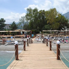 Отель Palmet Beach Resort пляж фото 2