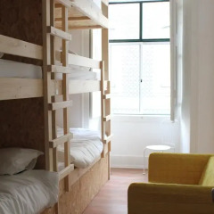 Lookout Lisbon Hostel Кровать в общем номере с двухъярусной кроватью фото 9