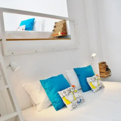 Ale-Hop Albufeira Hostel Улучшенный номер с различными типами кроватей фото 5
